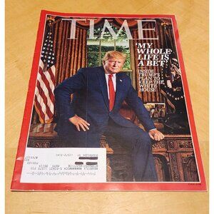 Time Magazine  Trump 2016 My Whole Life is a Bet